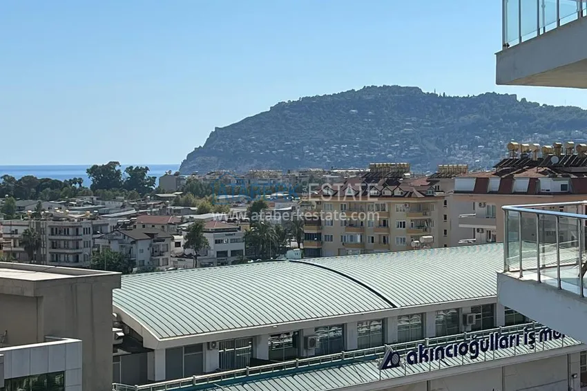 Приобрести Квартира в Джикджилли меблированная с видом на море, горы и исторический замок 19 