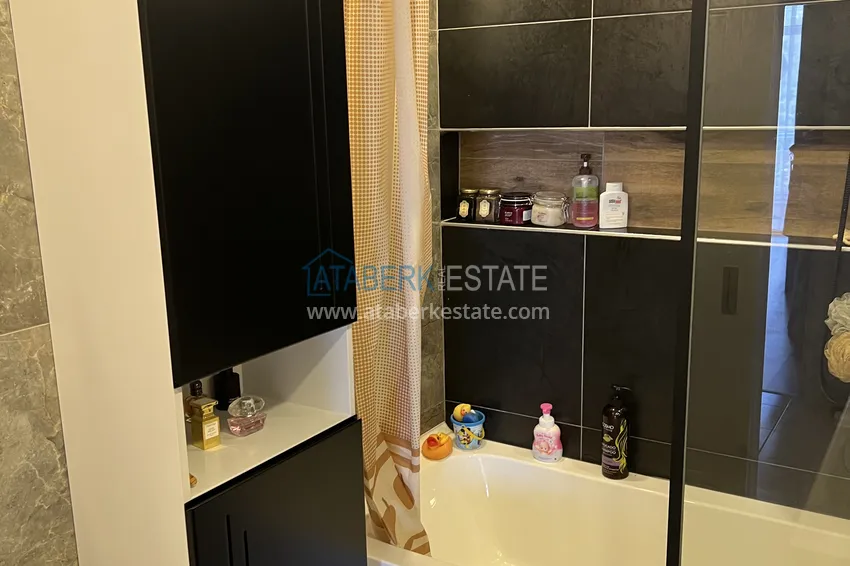 Приобрести Квартира в районе Джикджилли – Алания, с мебелью в комплексе с инфраструктурой 19 