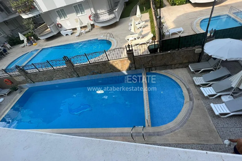 Приобрести Квартира 2+1 в районе Оба с мебелью и застекленным балконом в комфортабельном жилом комплексе 19 