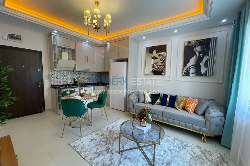 Приобрести Квартира в Оба двухкомнатная с новой мебелью в уютном жилом комплексе 1 