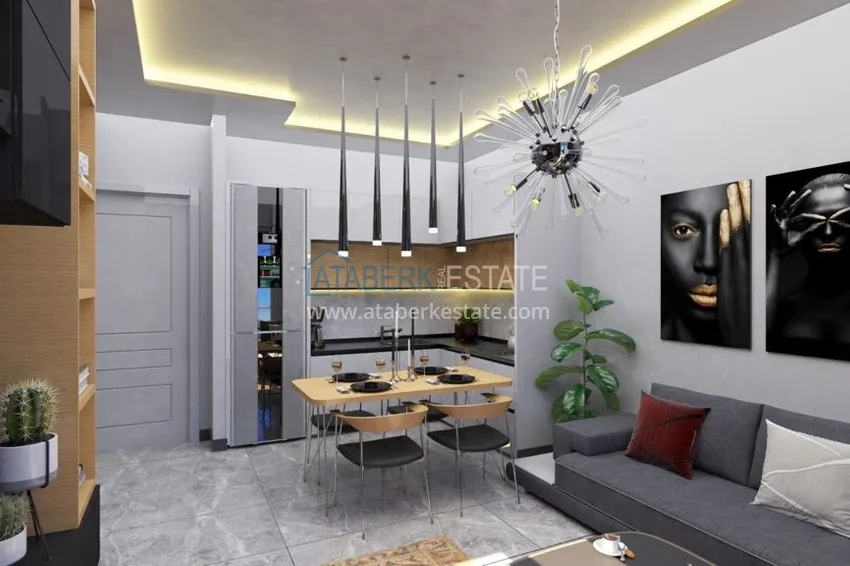 Приобрести Квартира от инвестора в строящемся жилом комплексе, Алания, Махмутлар 1 