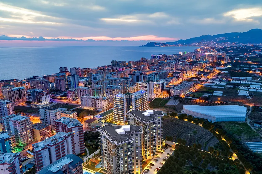 Квартира от инвестора в строящемся жилом комплексе, Алания, Махмутлар 1 