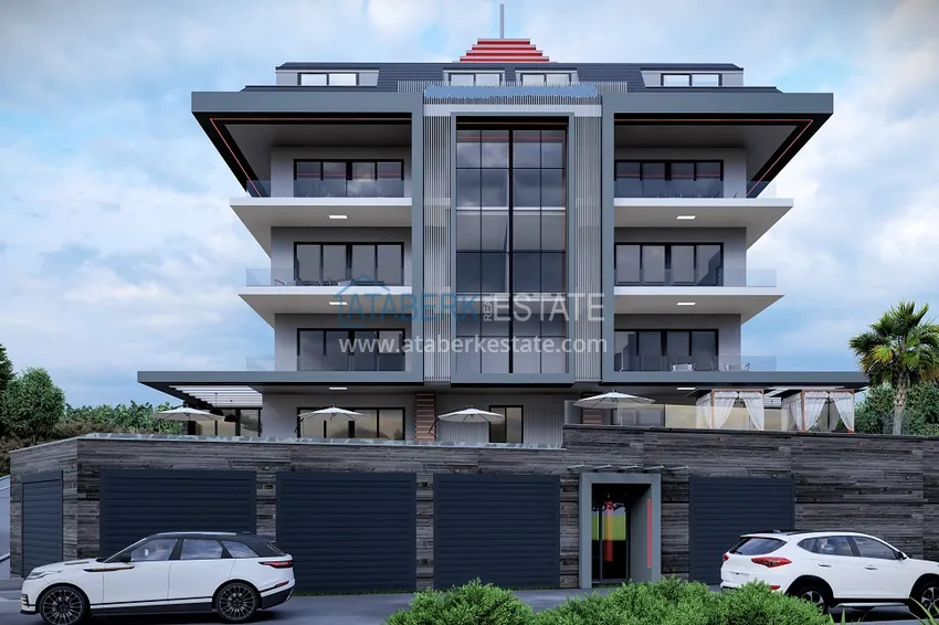 Новый эксклюзивный проект резиденции в Алании - Буюк Хасбахче 3