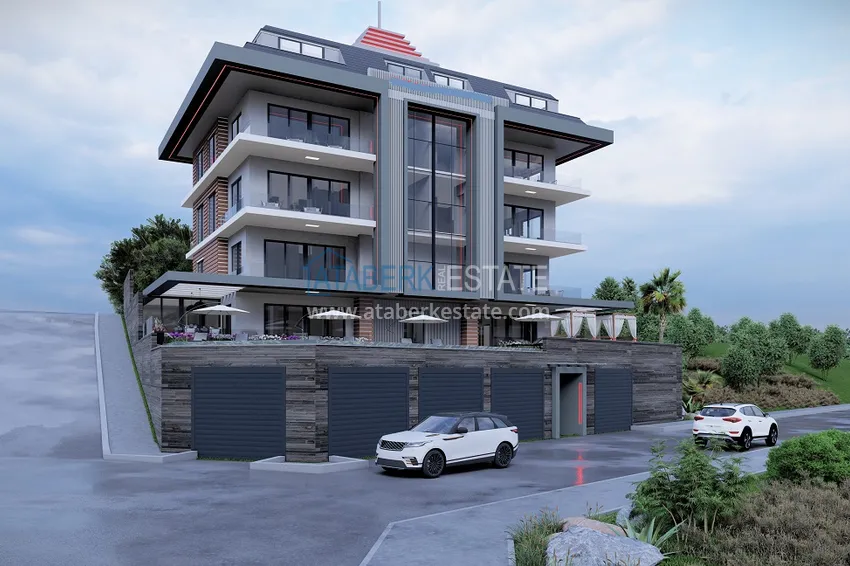 Новый эксклюзивный проект резиденции в Алании - Буюк Хасбахче 4