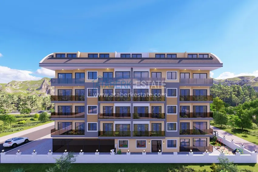 Старт продаж! Квартиры напрямую от застройщика в Алании - район Кестель 1 