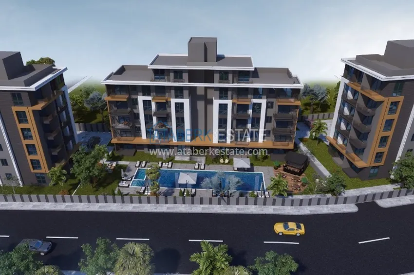 Новый проект жилого комплекса в Анталии – район Алтынташ  1 