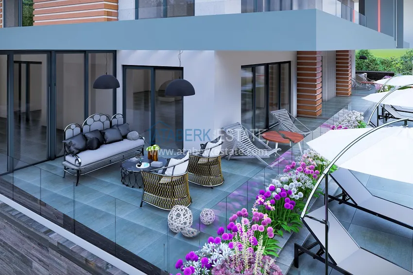 Новый эксклюзивный проект резиденции в Алании - Буюк Хасбахче 8