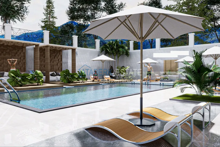 Квартира от инвестора в Махмутларе в строящемся комплексе 6 