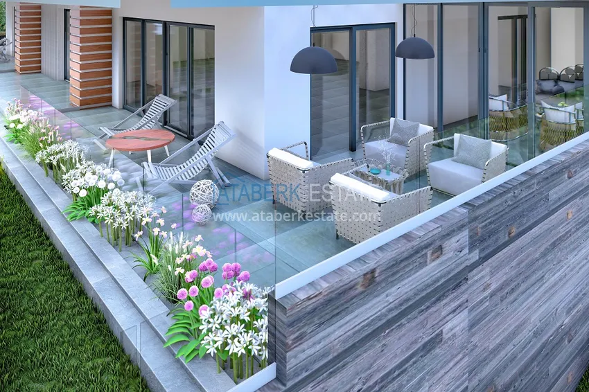 Новый эксклюзивный проект резиденции в Алании - Буюк Хасбахче 9