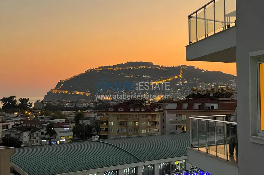 Приобрести Квартира в Джикджилли меблированная с видом на море, горы и исторический замок 20 