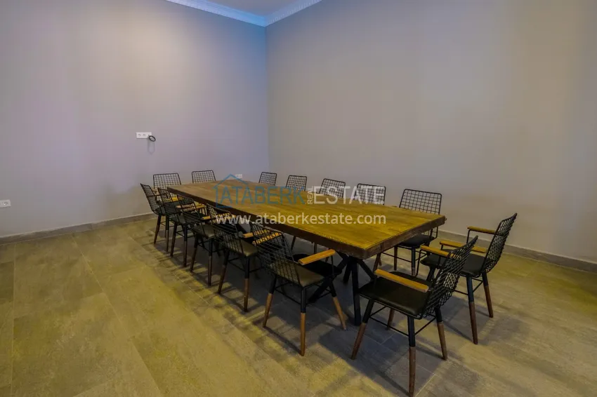 Квартира в районе Оба с качественной чистовой отделкой и открытым видом на горы 25 