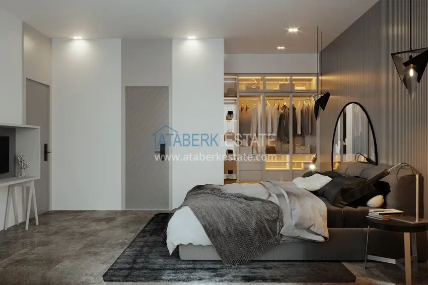 Приобрести Новый проект элитного комплекса вилл в провинции Анталия, город Калкан - полуостров Теке 7 