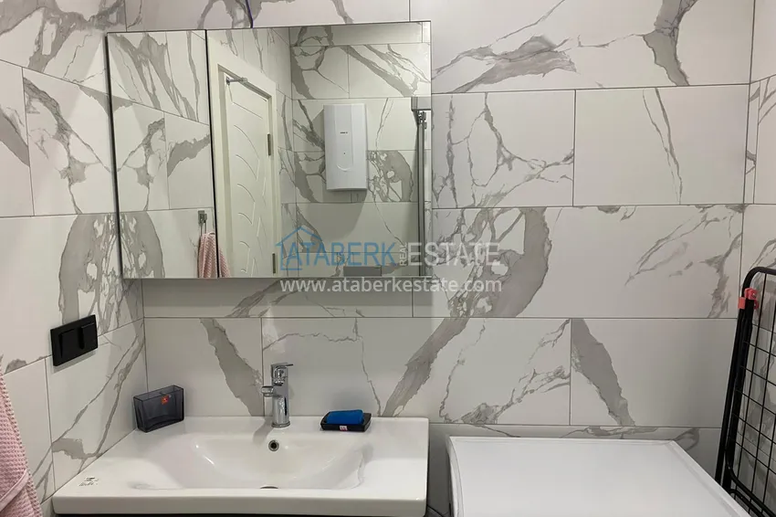 Приобрести Квартира в районе Оба с новой мебелью и видом на море, напрямую от собственника 19 