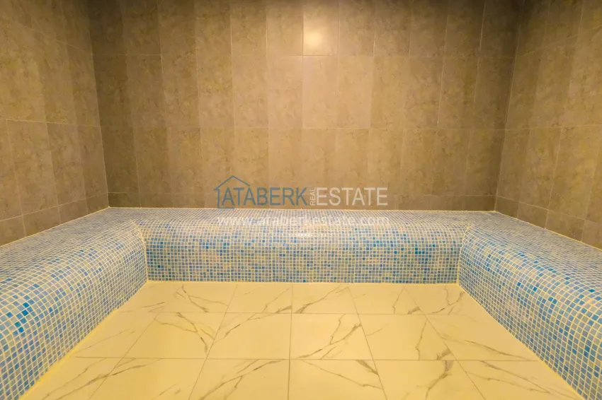 Квартира в районе Оба с качественной чистовой отделкой и открытым видом на горы 28 