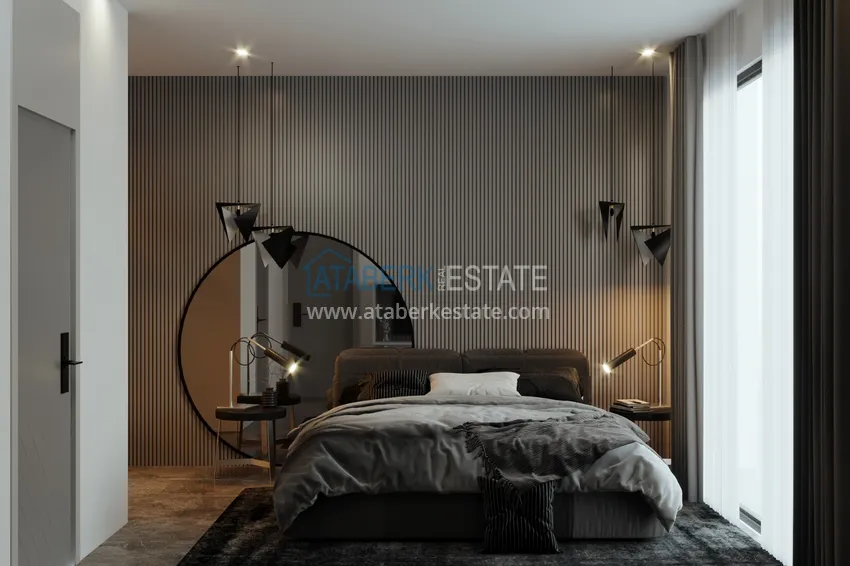 Приобрести Новый проект элитного комплекса вилл в провинции Анталия, город Калкан - полуостров Теке 12 