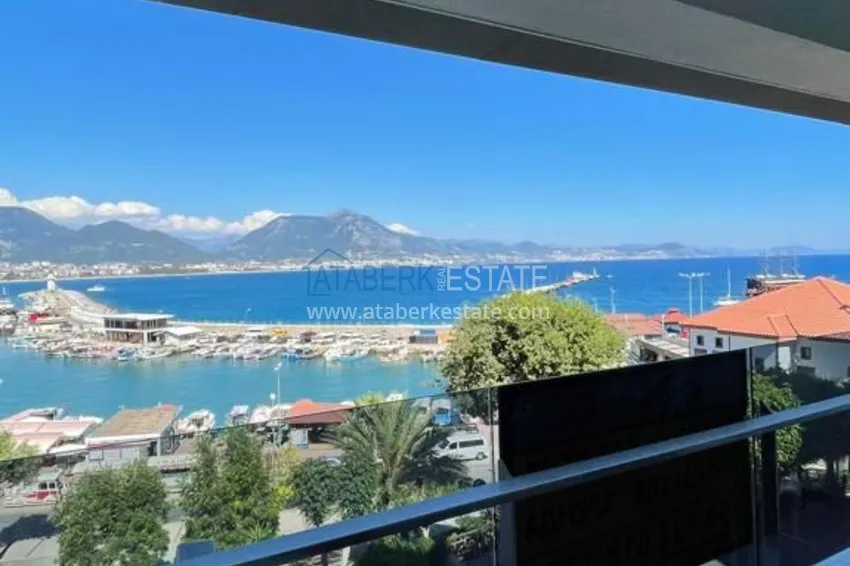 Приобрести Стильная квартира в историческом центре Алании с дизайнерским интерьером и видом на порт 31 