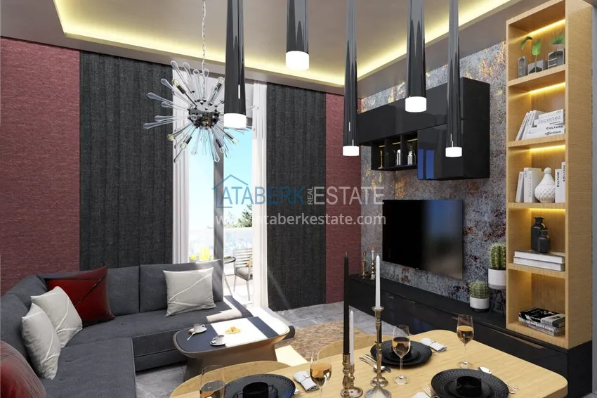 Приобрести Квартира от инвестора в строящемся жилом комплексе, Алания, Махмутлар 2 