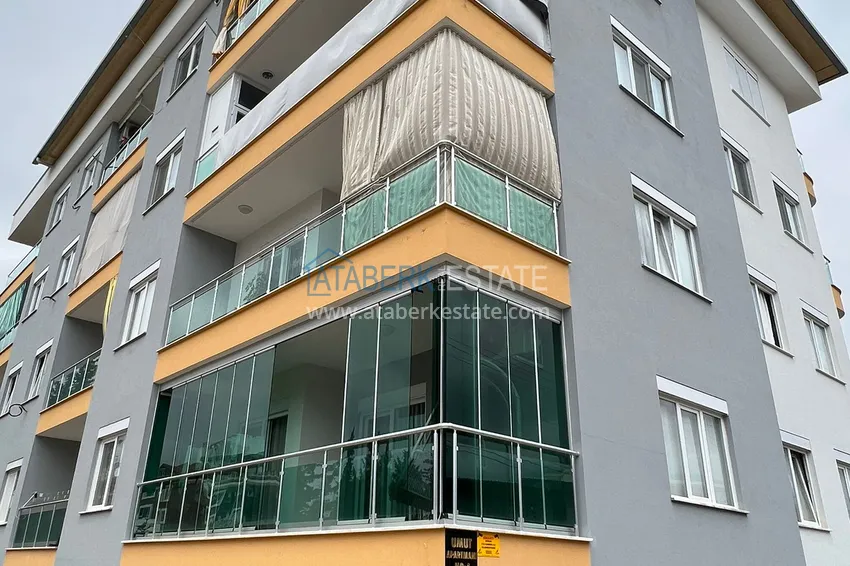 Двухкомнатная квартира в Алании - район Оба в жилом доме городского типа 2 