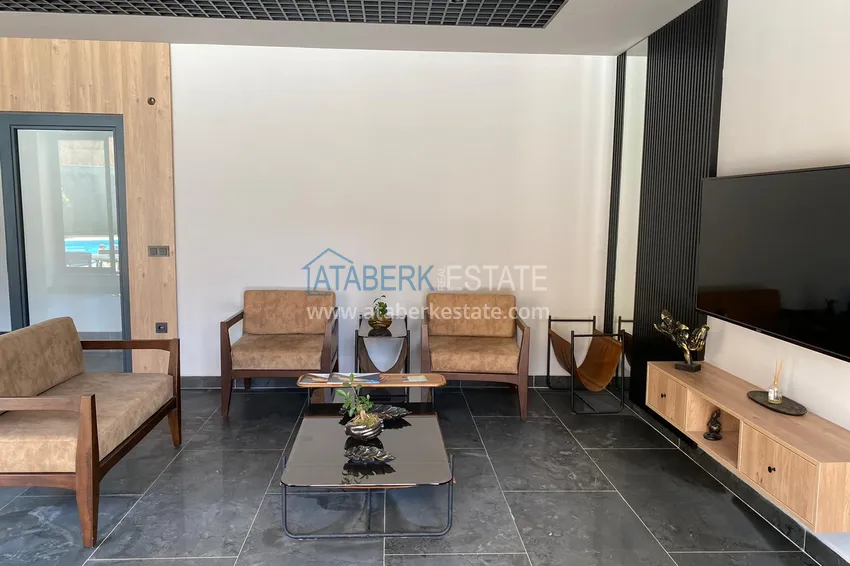 Квартира в районе Оба с новой мебелью и видом на море, напрямую от собственника 2 