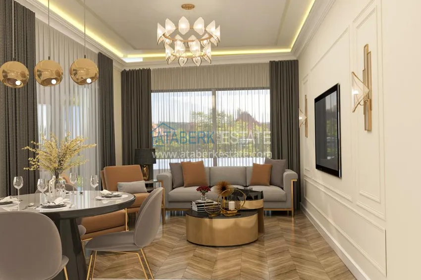 Приобрести Новый проект офф-плана в центре Алании – курортная недвижимость, по минимальным стартовым ценам 2