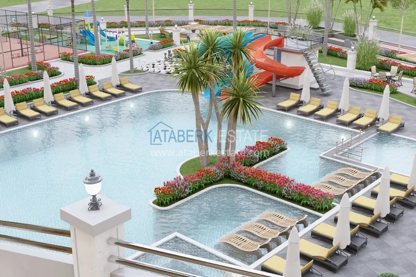 Новый инвестиционный проект жилого комплекса премиум-класса в районе Оба 9 