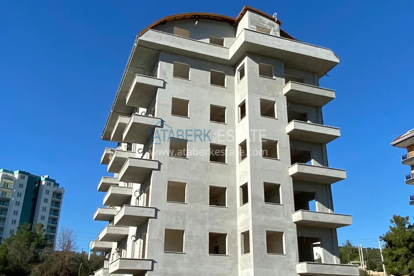 Квартира в Авсалларе в комплексе на заключительном этапе строительства, от инвестора 2 