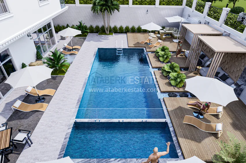 Квартира от инвестора в Махмутларе в строящемся комплексе 7 