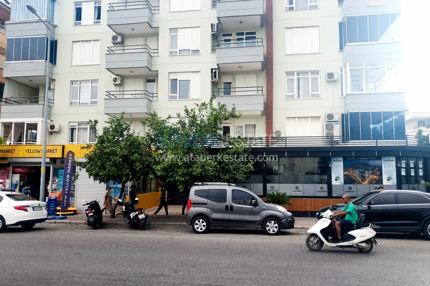 Квартира в центре района Оба – Алания с мебелью и застекленным балконом 5 