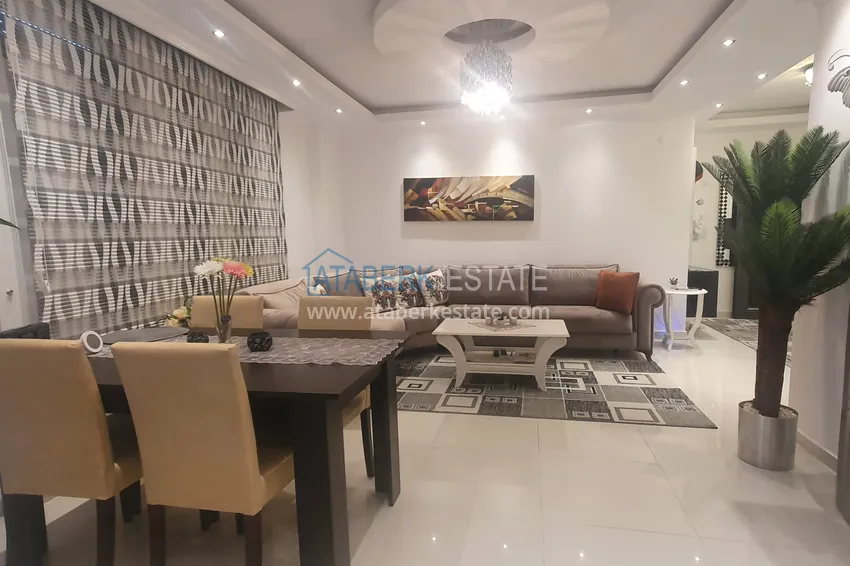 Приобрести Квартира в центре района Оба – Алания с мебелью и застекленным балконом 3 