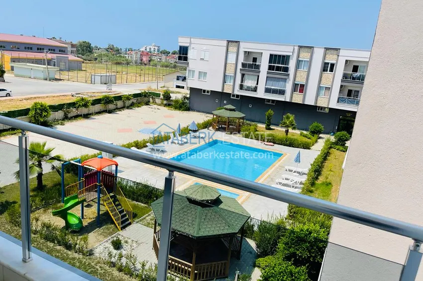 Двухкомнатная квартира в 200 метрах от побережья Средиземного моря – Конаклы 1 