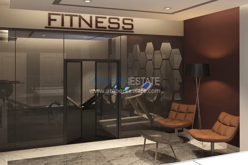 Квартиры в Махмутларе в строящемся комплексе с возможностью оплаты в рассрочку 19 