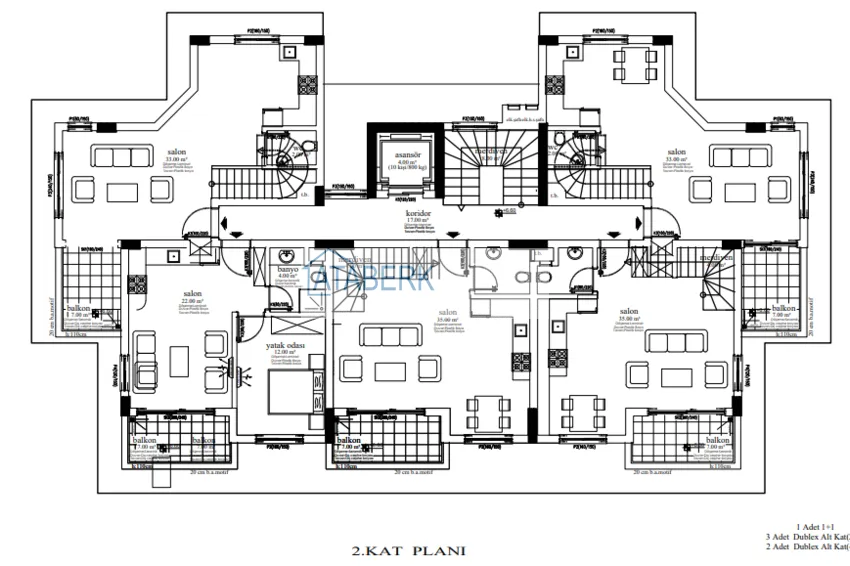 Купить дешево Новый проект бутик-комплекса в Алания – район Каргыджак 4 