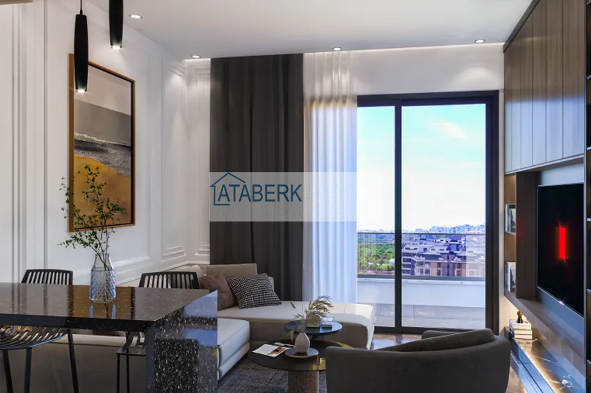 Приобрести Новый проект малоэтажного жилого комплекса в Алании - район верхняя Оба 3 