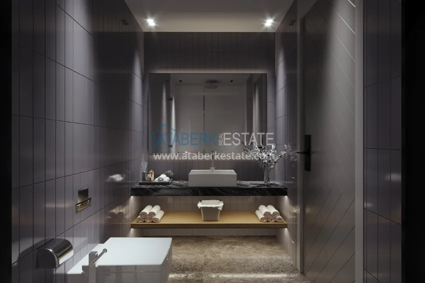 Приобрести Новый проект элитного комплекса вилл в провинции Анталия, город Калкан - полуостров Теке 16 