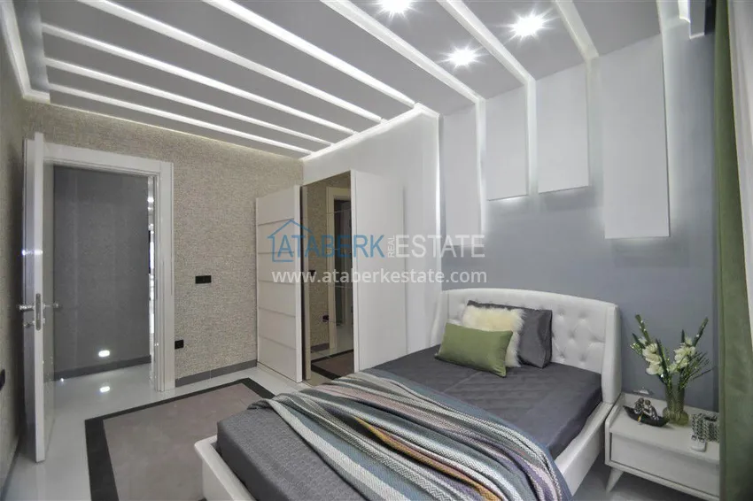 Приобрести Стильная квартира в историческом центре Алании с дизайнерским интерьером и видом на порт 35 