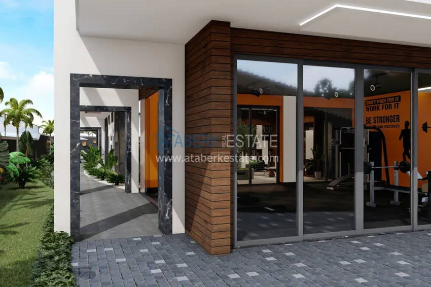 Квартиры в центре Алании от инвестора в новом строящемся комплексе 19 