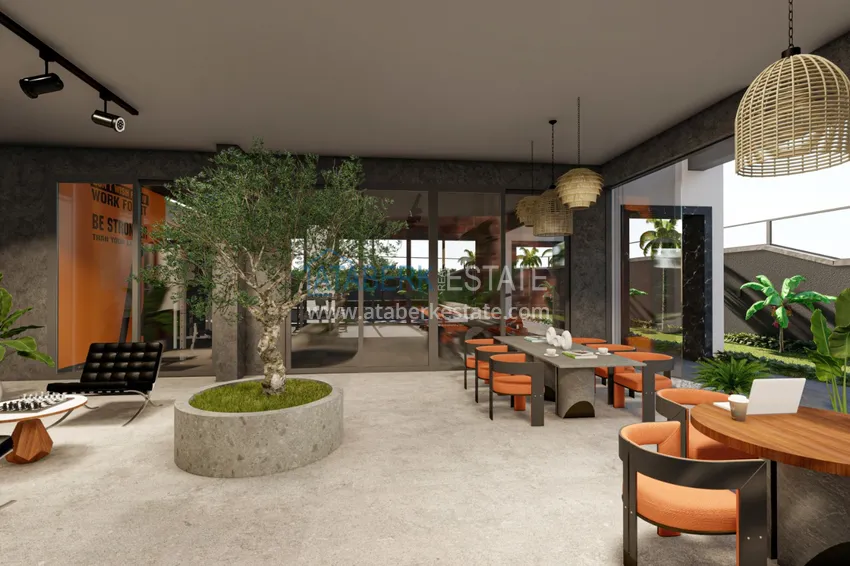 Квартиры в центре Алании от инвестора в новом строящемся комплексе 21 