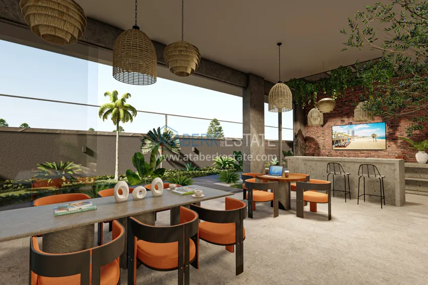 Квартиры в центре Алании от инвестора в новом строящемся комплексе 22 