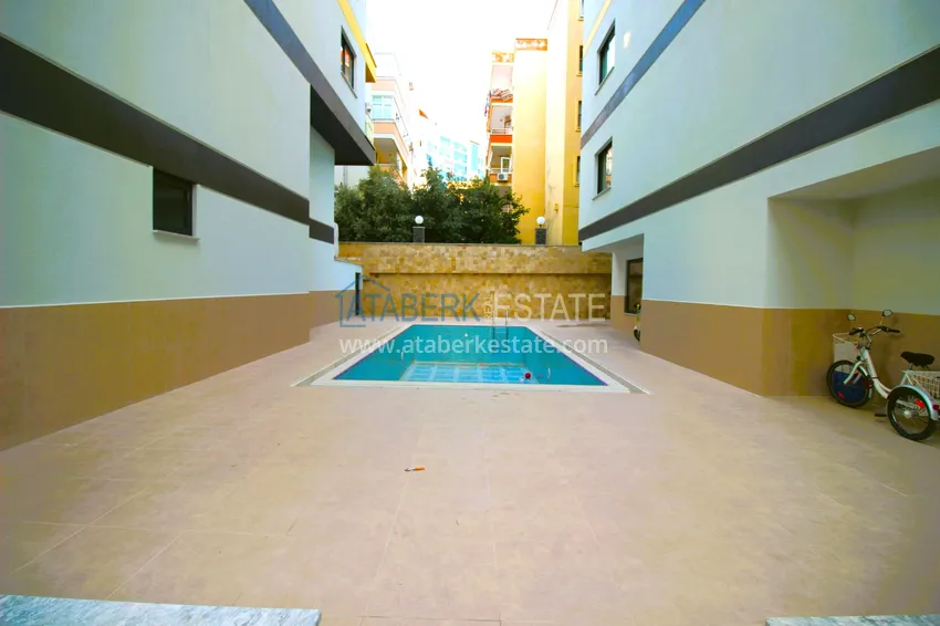 Квартира в Махмутларе меблированная в центре района с видом на море 3 