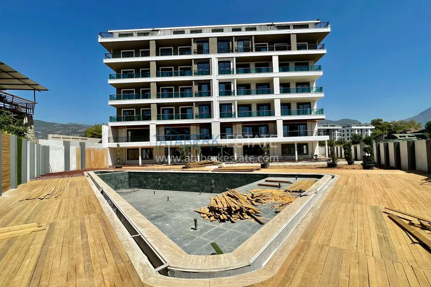 Квартира от инвестора в строящемся комплексе, Алания – район Оба 3