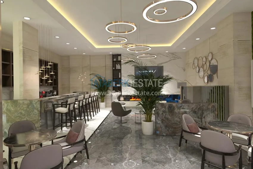 Новый проект офф-плана в центре Алании – курортная недвижимость, по минимальным стартовым ценам 21