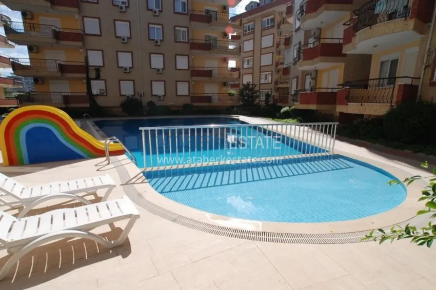 Квартира в районе Оба – Алания трехкомнатная с мебелью 4 