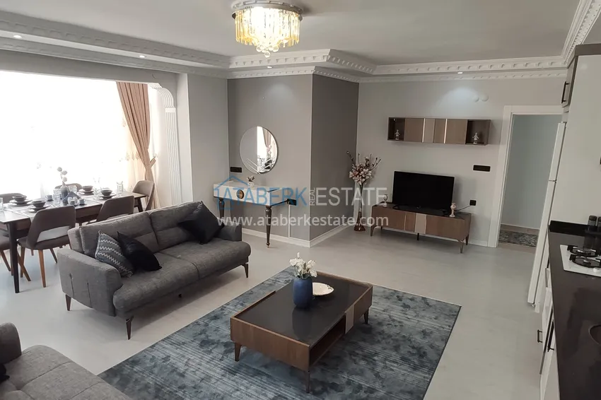 Приобрести Квартира в Махмутларе по приемлемой цене - трехкомнатная с мебелью, вторая береговая 5 