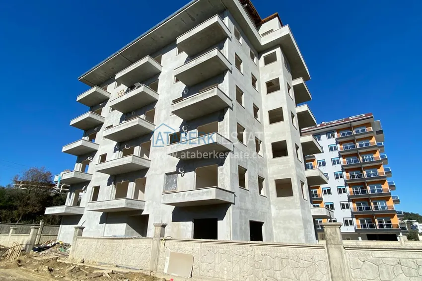 Квартира в Авсалларе в комплексе на заключительном этапе строительства, от инвестора 3 