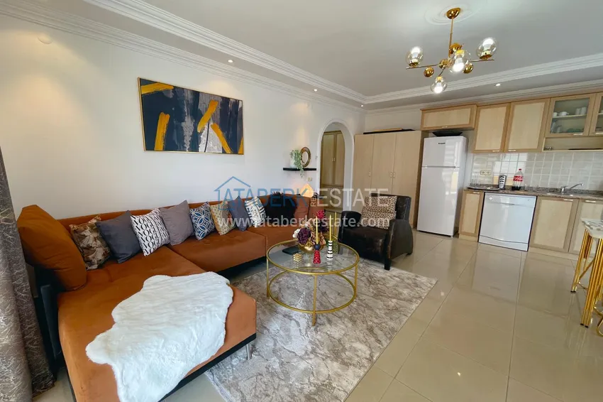 Приобрести Квартира в районе Оба – Алания трехкомнатная с мебелью 4 