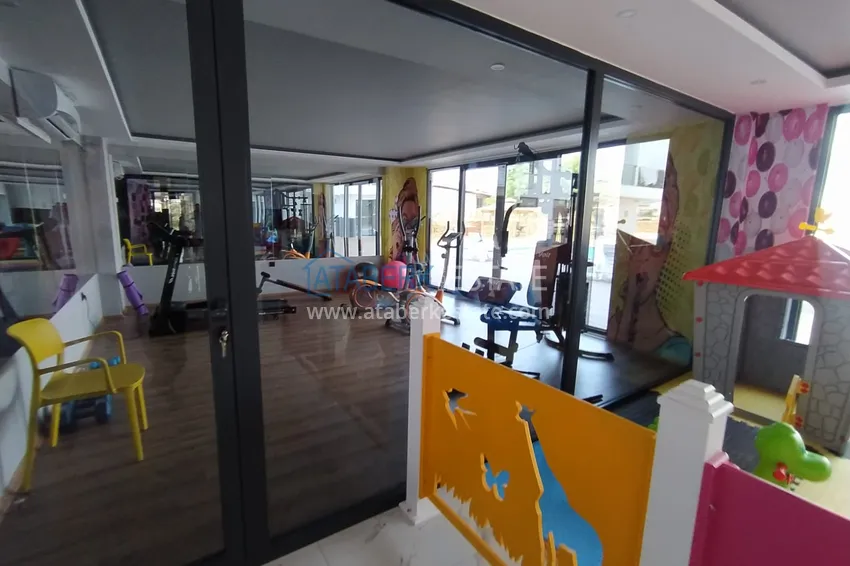 Квартира в районе Оба – Алания двухкомнатная полностью готовая к проживанию 4 