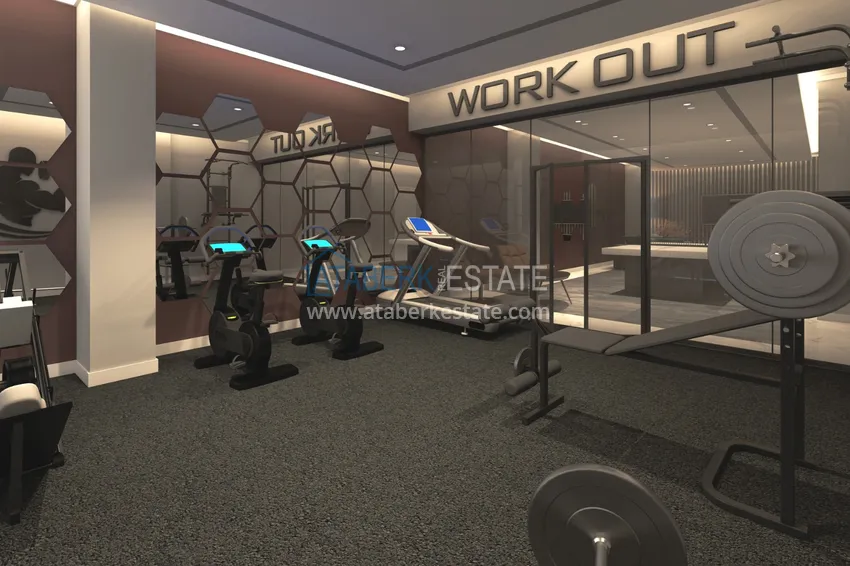 Квартиры в Махмутларе в строящемся комплексе с возможностью оплаты в рассрочку 20 