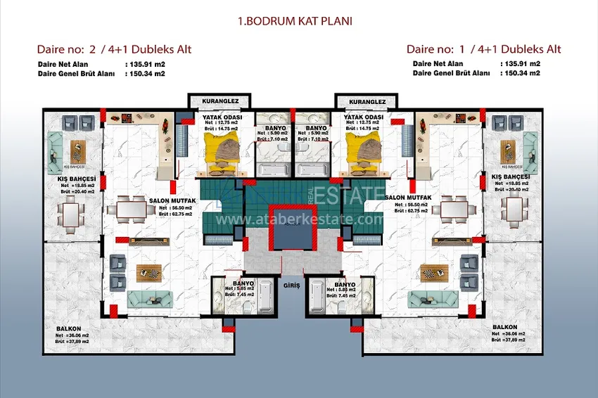 Купить дешево Новый эксклюзивный проект резиденции в Алании - Буюк Хасбахче 2