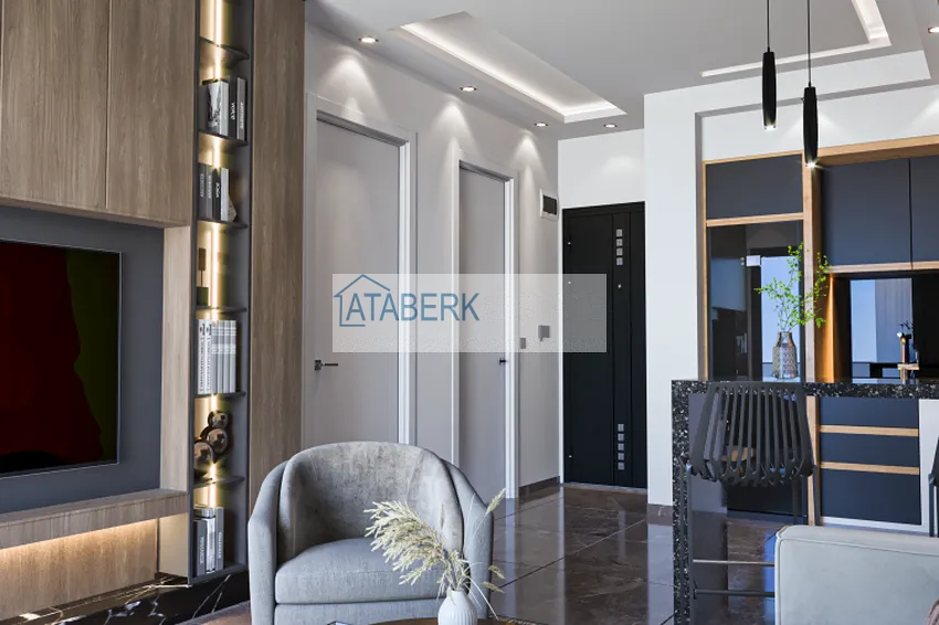 Приобрести Новый проект малоэтажного жилого комплекса в Алании - район верхняя Оба 4 