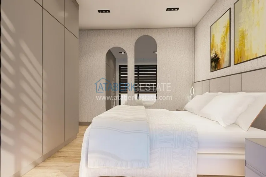 Приобрести Квартиры и коммерческое помещение напрямую от застройщика в Алании, район Каргыджак - вторая береговая линия 8 